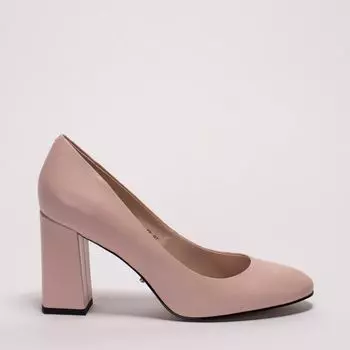 Розовые кожаные туфли Calipso