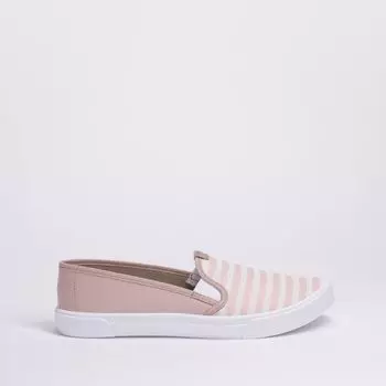 Розовые текстильные слиперы Moleca