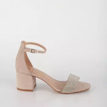 Серые босоножки из натурального нубука Velvet