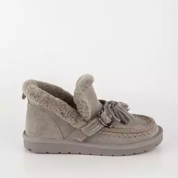 Серые угги из спилка Calipso