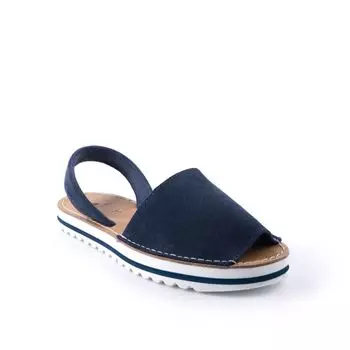 Синие кожаные сандалии Calipso