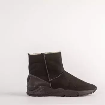 Синие угги из натурального велюра Calipso