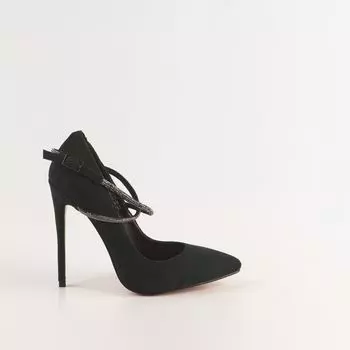 Зеленые туфли из искусственного велюра Calipso