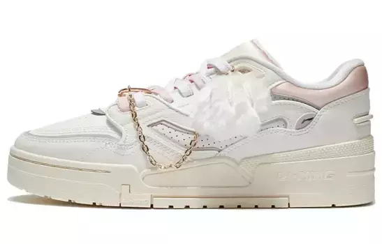 001 BTC Скейтбординг Кроссовки женские низкие Cloud White / Salt Pink Lining