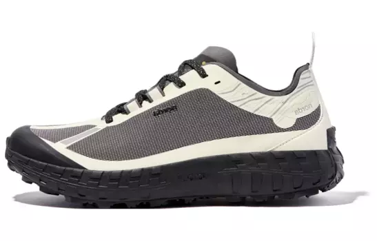 001 Кроссовки мужские низкие серые/белые Norda