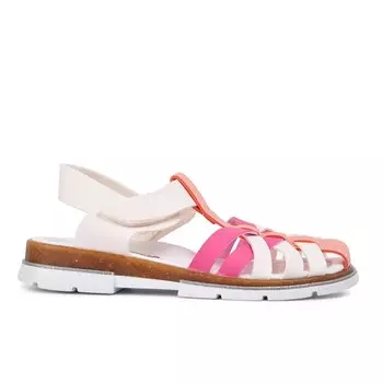 003 Бело-Розовая Детская Обувь Ayakmod