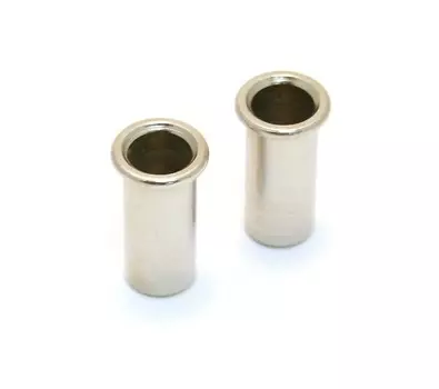 005-4447-049 2 Вставки для гитарных бриджей Mustang Jaguar Jazzmaster Thimbles Fender 005-4447-049 2 Mustang Jaguar Jazzmaster Guitar Bridge Thimbles Inserts
