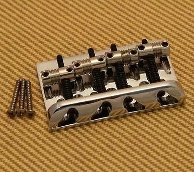 007-5124-049 Chrome American Series RH P/Jazz Bass Upgrade Bridge в сборе Fender 007-5124-049 Chrome American Series RH P/Jazz Bass Upgrade Bridge Assembly