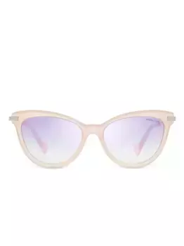 0080 солнцезащитные очки Moncler Eyewear, розовый