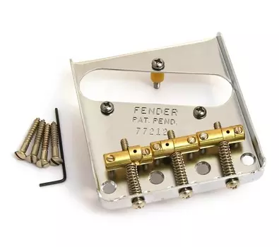009-1114-049 Винтажный теле-бридж Fender Hot Rod 009-1114-049 Fender Hot Rod Vintage Tele Bridge