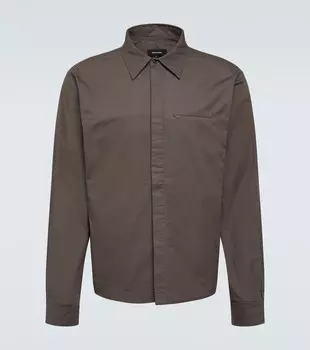 02 рубашка из хлопкового поплина Entire Studios, серый