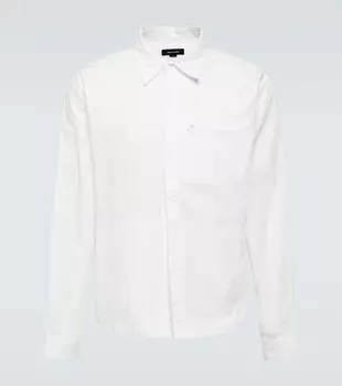 02 рубашка из хлопкового поплина Entire Studios, белый