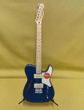 037-7020-502 Squier Paranormal Cabronita Telecaster Thinline Lake Placid Blue