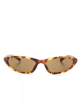 0402 солнцезащитные очки Balenciaga Eyewear, коричневый
