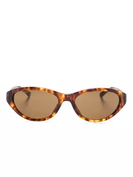 0404 солнцезащитные очки Balenciaga Eyewear, коричневый