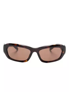 0409 солнцезащитные очки Balenciaga Eyewear, коричневый