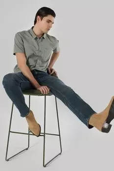 045 Джинсы David со средней талией Colin'S, синий