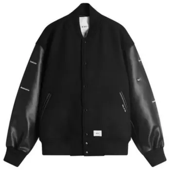 06 университетская куртка Wtaps, черный