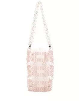 0711 декорированная сумка-тоут, розовый