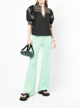 0711 маленькая сумка-тоут Nino, зеленый