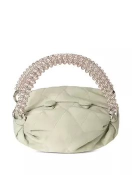 0711 маленькая сумка-тоут Nino, зеленый