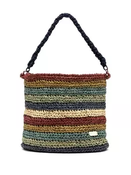 0711 плетеная сумка-тоут Havana, мультиколор