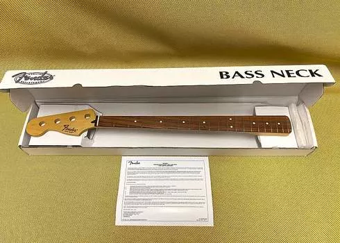 099-6223-921 Standard Series Jazz Bass LH гриф, 20 ладов Medium Jumbo, Pau Ferro Fender 099-6223-921 Standard Series Jazz Bass LH Neck, 20 Medium Jumbo Frets, Pau Ferro