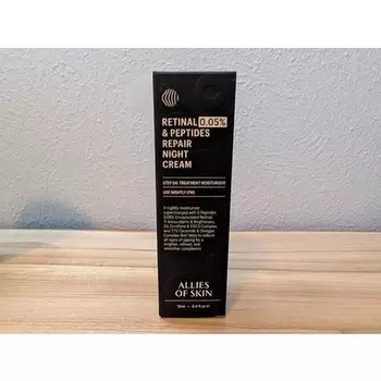 0,05% ретинол и пептиды ночной крем Advanced Repair 0,4 унции Allies Of Skin