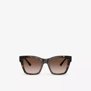 0dg4384 солнцезащитные очки из ацетата в квадратной оправе Dolce & Gabbana, черный