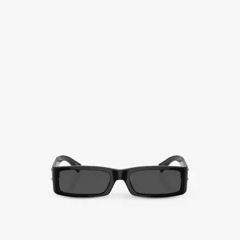 0dg4444 солнцезащитные очки из ацетата в прямоугольной оправе Dolce & Gabbana, черный