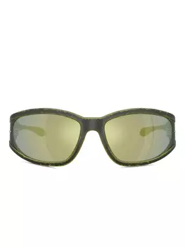 0dl3002 солнцезащитные очки Diesel, зеленый
