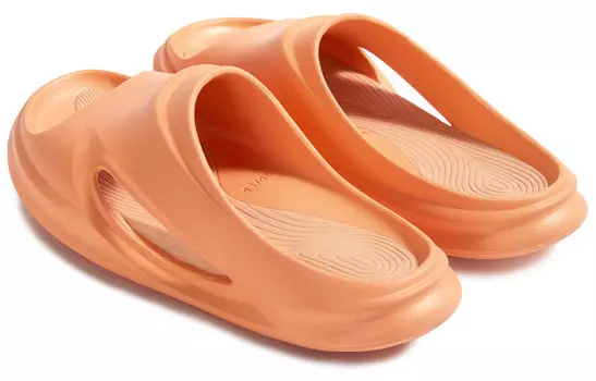 0Шлепанцы унисекс оранжевые 592