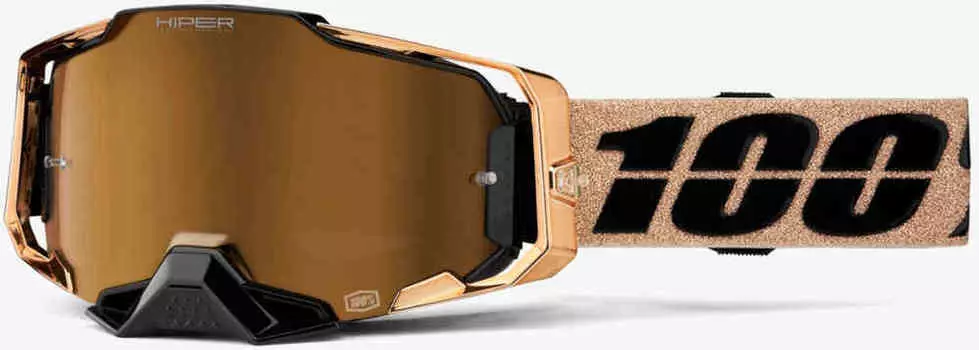 100% бронзовые очки для мотокросса Armega HiPER 1
