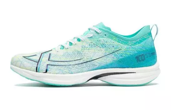 100 Детские кроссовки GS Low-top Белые/Чисто-синие туфли Xtep, синий