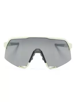 100% Eyewear солнцезащитные очки Hiper в массивной оправе, зеленый