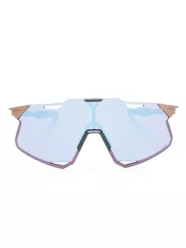 100% Eyewear солнцезащитные очки-маска HiPER, золотистый