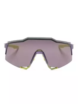 100% Eyewear солнцезащитные очки Speedcraft в массивной оправе, фиолетовый