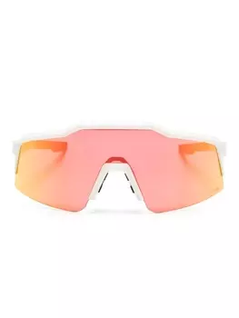 100% Eyewear солнцезащитные очки Speedcraft в массивной оправе, белый