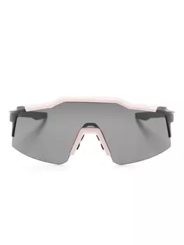 100% Eyewear солнцезащитные очки Speedcraft в массивной оправе, черный