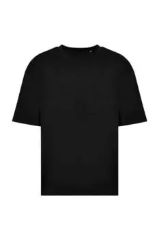 100 футболка оверсайз AWDis, черный