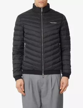 100 г пуховик Armani Exchange, черный