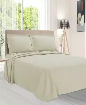 100 % хлопок, всесезонный комплект из трех предметов с узором пейсли Matelasse, полный Superior, белый