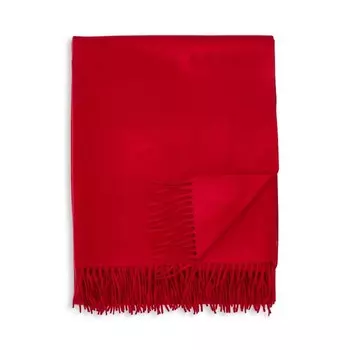 100% кашемировый плед Amicale, красный