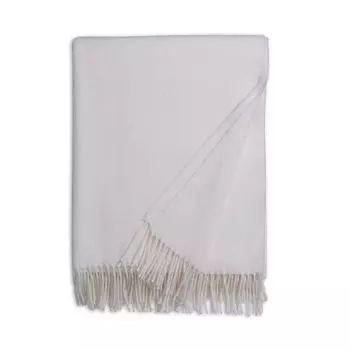 100% кашемировый плед Amicale, кремовый