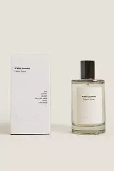 (100 мл) white jasmine освежающий спрей для тканей Zara, белый