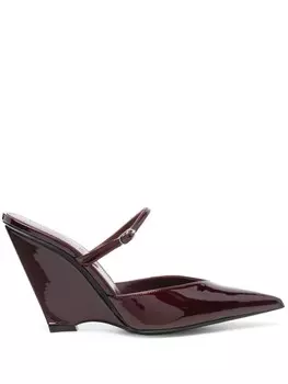 100 мм рубиновые мюли D'ACCORI, красный