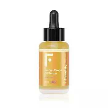 100% натуральное масло для волос Serum Golden Drops Oil Freshly Cosmetics