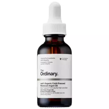 100% органическое марокканское аргановое масло холодного отжима The Ordinary