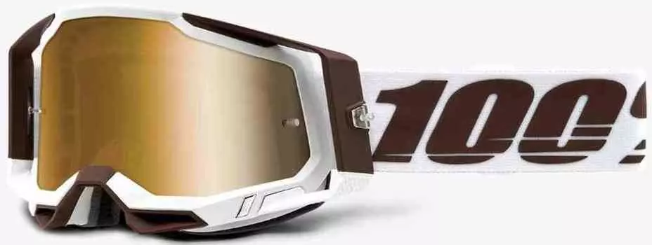 100% Racefraft 2 Extra Snowbird Очки для мотокросса,