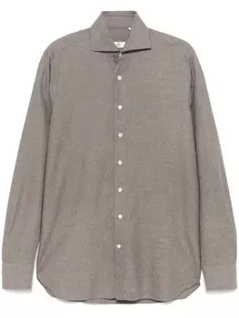 100HANDS фланелевая рубашка, коричневый